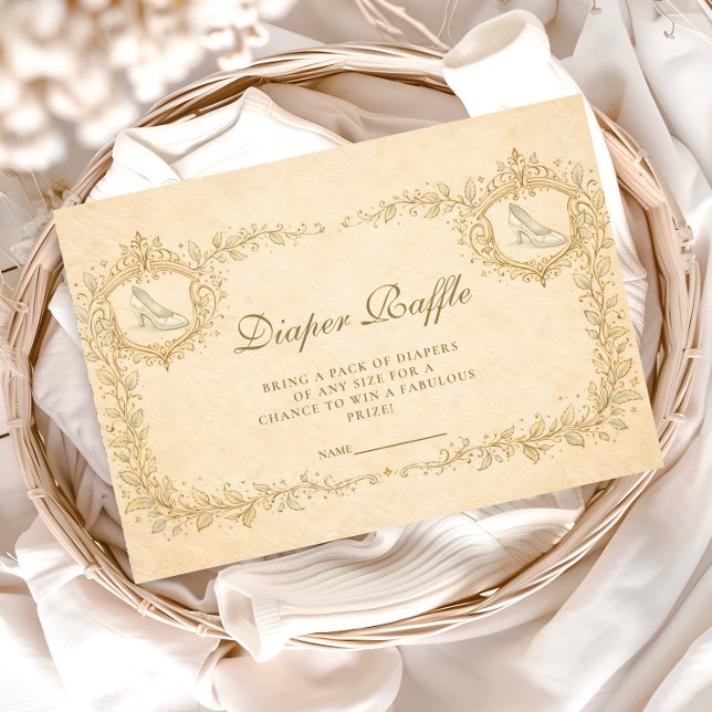 Carte D'accompagnement Enchanted Storybook Diapper Raffle (Créateur téléchargé)