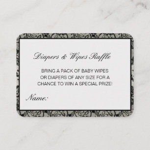 Carte D'accompagnement Ensembles de Baby showers à gaufre modifiables