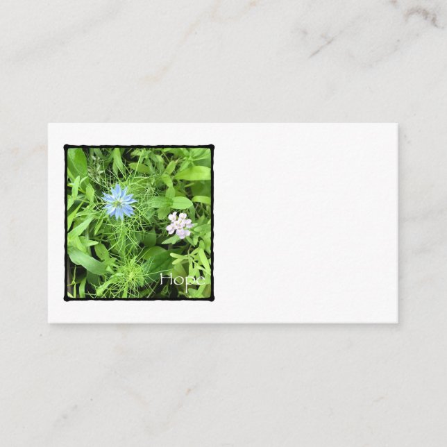 Carte D'accompagnement Espoir (Devant)