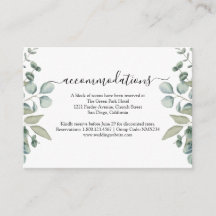 Eucalyptus Greenery Hébergement Mariage