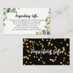 Carte D'accompagnement Eucalyptus Lune de miel Mariage bien vouloir