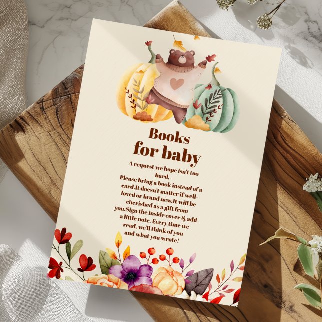 Carte D'accompagnement Falling in Love Baby Woodland Livres pour bébé (Créateur téléchargé)