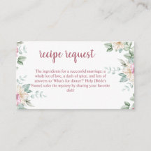 Fard Rose Floral Aquarelle Réception de Mariage Re
