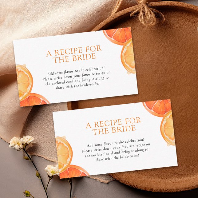 Carte D'accompagnement Fête des mariées de demande de recette Aperol Spri (Créateur téléchargé)
