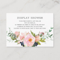 Fête des mariées Roses et pivoines vierges douche