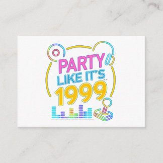 Carte D'accompagnement Fêtez comme si c'était 1999®™ – Bande sonore Neon