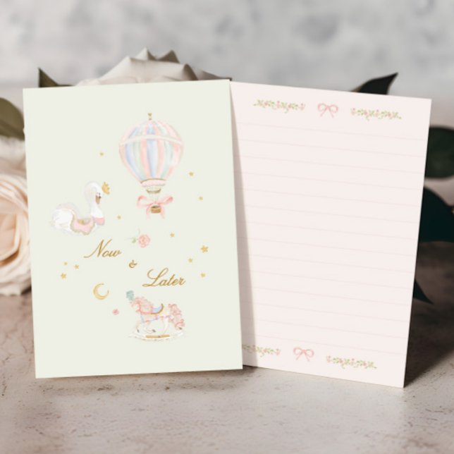 Carte D'accompagnement fille élégante garde d'anniversaire annuel (Créateur téléchargé)