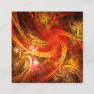 Carte D'accompagnement Firestorm Nova Art Abstrait