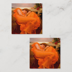 Carte D'accompagnement Flaming June par Lord Frederic Leighton