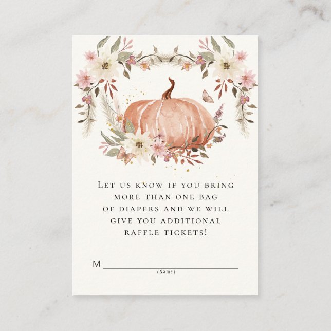 Carte D'accompagnement Fleur fleur sauvage Wreath Aquarelle Déchets Raffi (Dos)