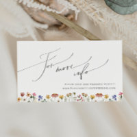 Fleur sauvage coloré | Site Mariage