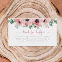 Fleurir dans l'amour Livre de la Baby Shower Rose 