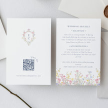 Fleurs pastel boho Calligraphie élégante Mariage