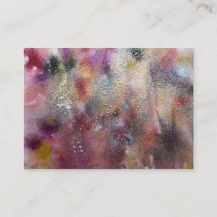 Carte D'accompagnement Fleurs sauvages abstraites