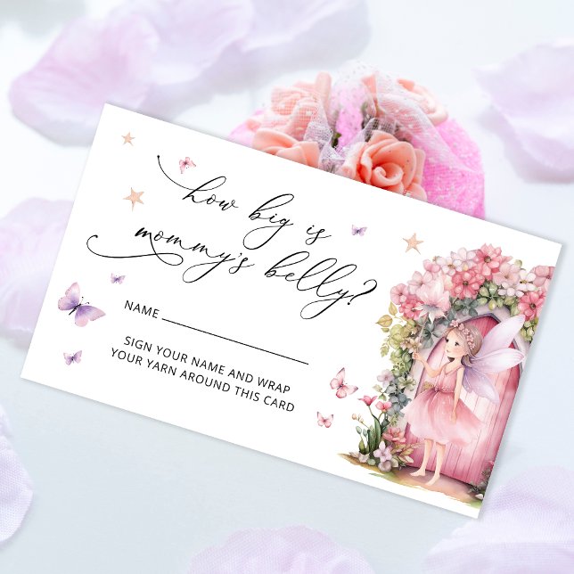 Carte D'accompagnement Floral Fairy Princess Garden Comment Big Maman's B (Créateur téléchargé)