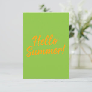 Carte D'accompagnement Fond jaune pour design moderne Minimaliste