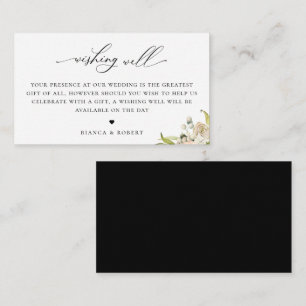 Carte D'accompagnement Forêt Botanique Mariage Floral