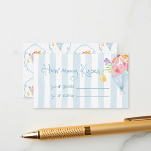 Carte D'accompagnement Frais hors du marché Combien de baisers