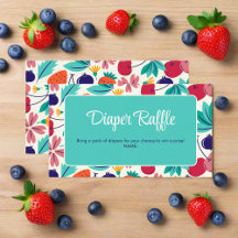 Fraise bleuet Berry Baby shower doux