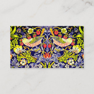 Carte D'accompagnement Fraise Thief Oiseaux William Morris