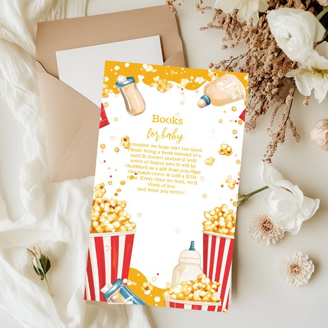 Carte D'accompagnement Fun Ready to Pop Baby showers Livres pour bébé (Créateur téléchargé)