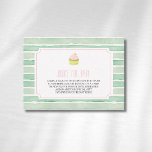 Carte D'accompagnement Gâteau au Matcha Bébé Livres Pour Bébé 