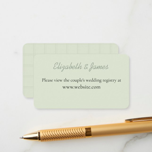 Carte d'accompagnement « Getting Hitched » épinglé (Devant/Arrière en situation)