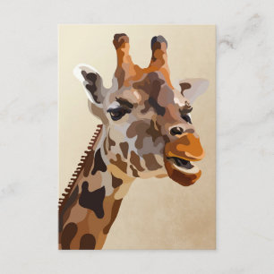 Carte D'accompagnement Giraffe Les Giraffes D'Apocalypse Sont Magnifiques