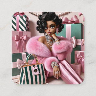 Carte D'accompagnement Glamour Soft