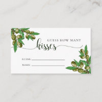 Green devine combien de baisers nuptiale douche je