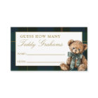 Guess How Many Teddy Grahams Baby Shower Game