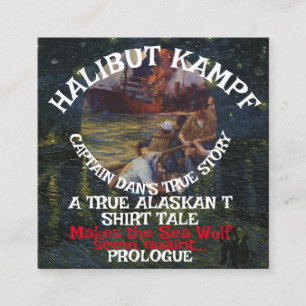 Carte D'accompagnement Halibut Kampf Prolog du capitaine Dan