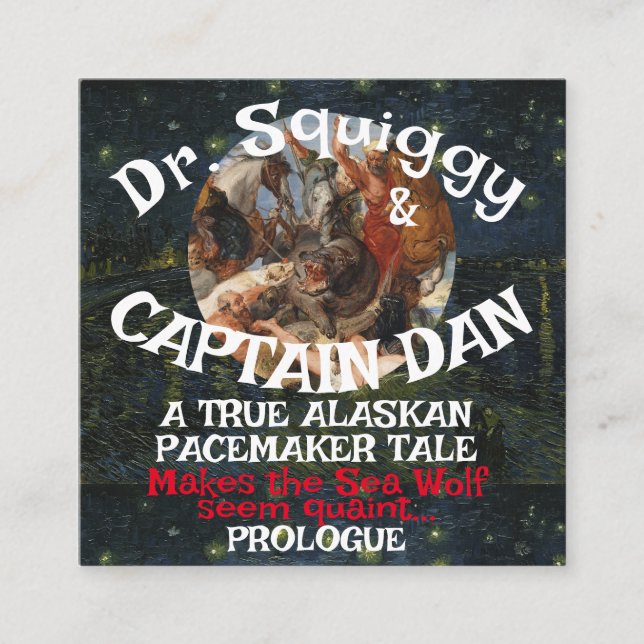 Carte D'accompagnement Halibut Kampf Prolog du capitaine Dan (Devant)