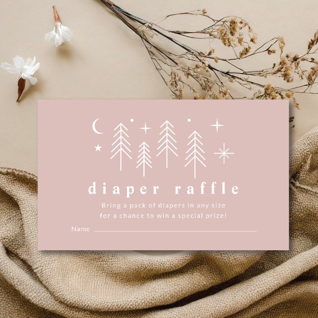 Carte D'accompagnement Happy Camper Diaper Raffle (Créateur téléchargé)