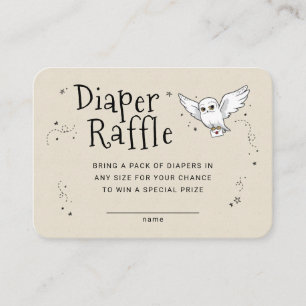 Carte D'accompagnement Harry Potter - Hedwig   Insertion de feuillets de 
