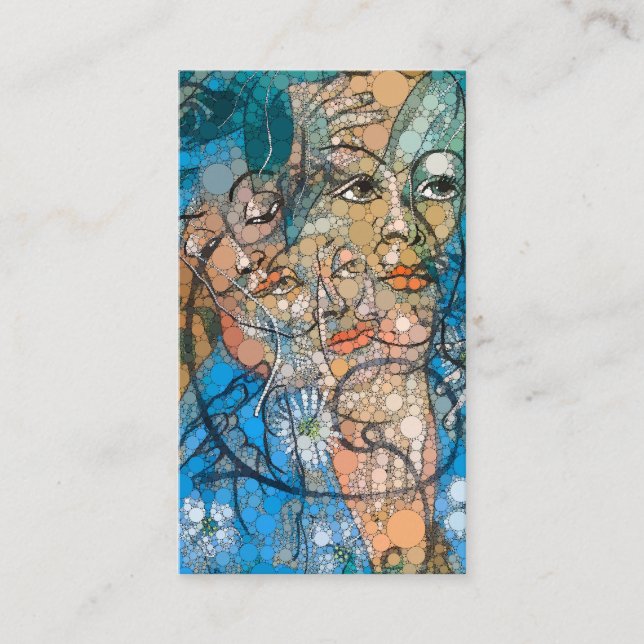 Carte D'accompagnement Hera, points d'infini par après Francis Picabia (Devant)