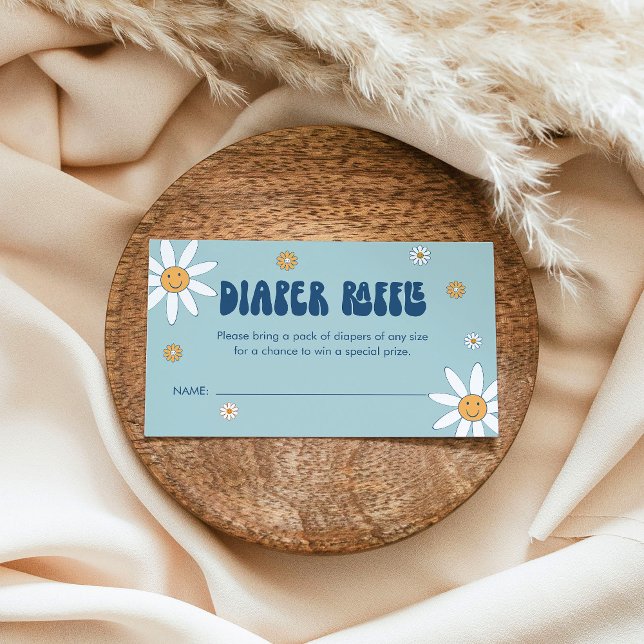 Carte D'accompagnement HIPPIE DAZE Super Déchet Raffle Billet Bleu (Créateur téléchargé)