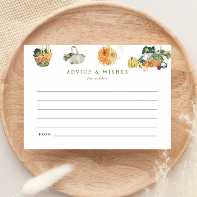 Carte D'accompagnement Hors du marché Fête des mariées Conseils et souhai (Créateur téléchargé)