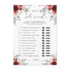 Il A Dit, Elle A Dit Wine Floral Party