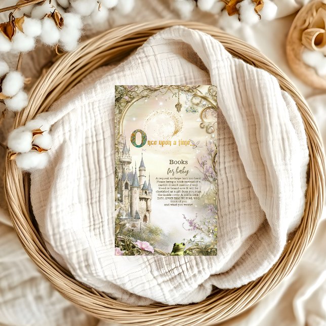 Carte D'accompagnement Il était une fois Fairytale Castle Livres pour béb (Créateur téléchargé)