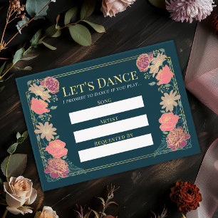 Carte D'accompagnement Imaginaire Enchanted Garden Wedding Demande de cha