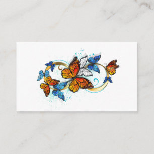 Carte D'accompagnement Infinité de papillons monarques