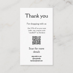 Carte D'accompagnement Instructions pour le soin des bougies merci remise