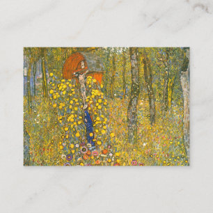 Carte D'accompagnement Jardin agricole Gustav Klimt avec Crucifix