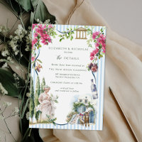 Jardin grec | Détails de l'invité Mariage