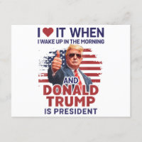 Je L'Aime Quand Je Me Réveille Et Trump Est Le Pré