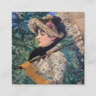 Carte D'accompagnement Jeanne (Printemps) par Édouard Manet