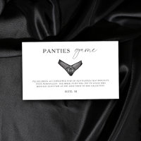 Jeu de culottes enterrement de vie de jeune fille 