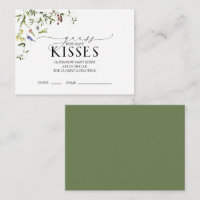 Jeu de Fête des mariées d'aquarelle Fleur sauvage