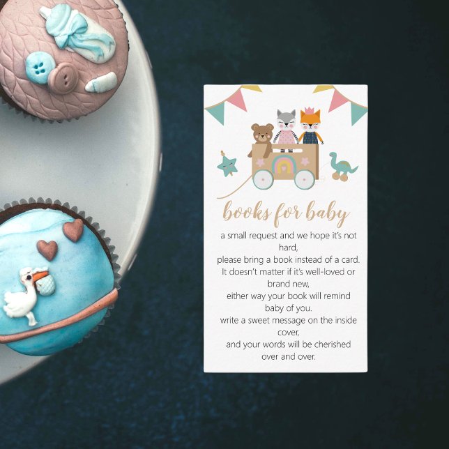 Carte D'accompagnement Jouets bébé Sexe Neutral Baby shower Demande de ca (Créateur téléchargé)